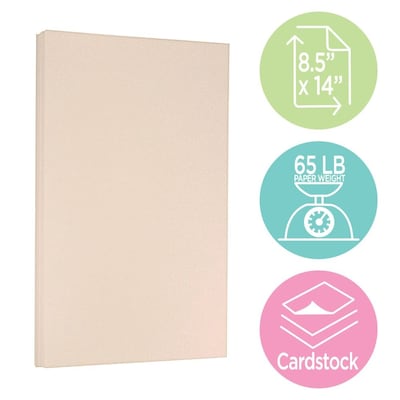 Astrobrights 65 lb. Cardstock Paper, 8.5 x 11, Classic Natural  Assortment, 100 Sheets/Ream (91648)