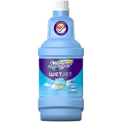Swiffer WetJet Floor Cleaner Refill, Open-Window Fresh Scent, 42.2 oz. (23679)