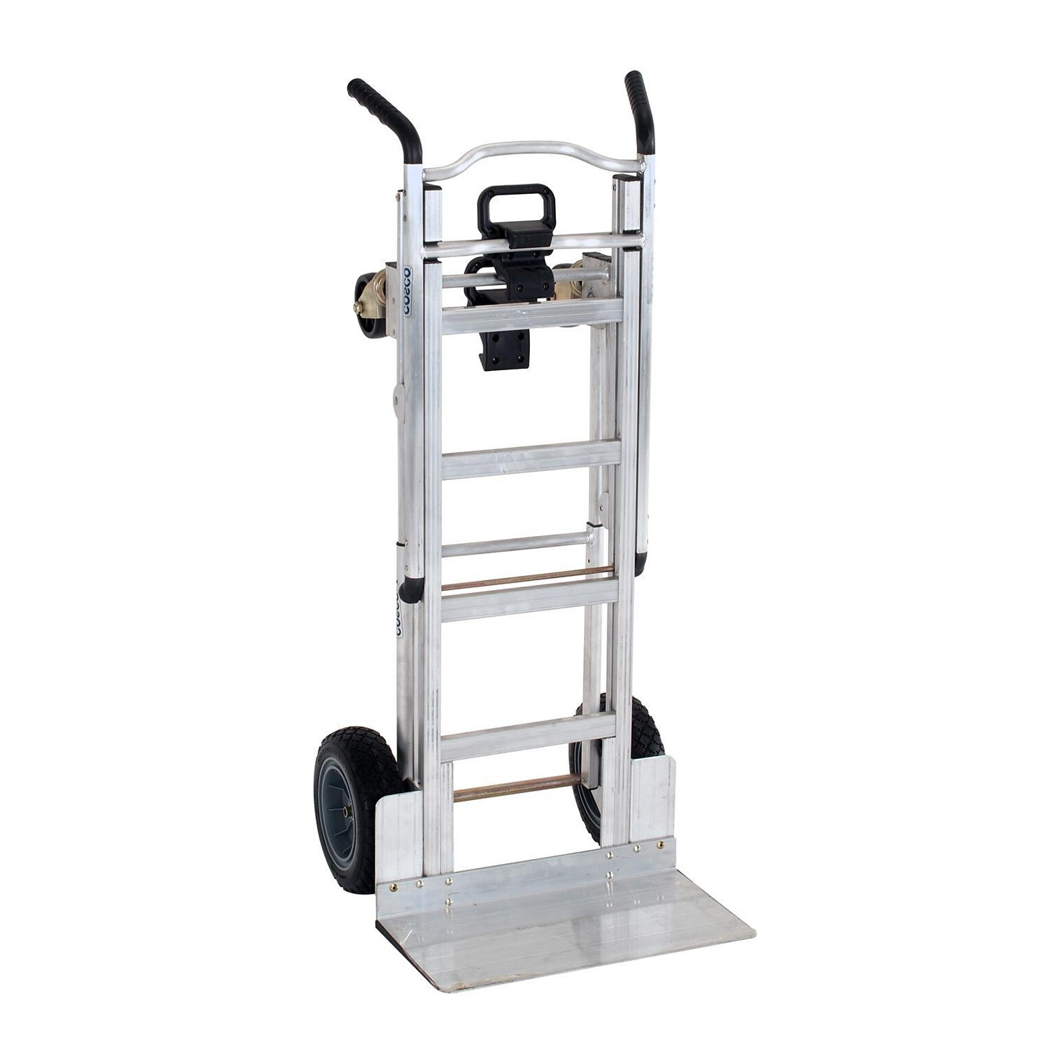 Cosco 3-in-1 Assist Series Hand Truck, 1000 lbs., Aluminum/Black (12312ABL1E)