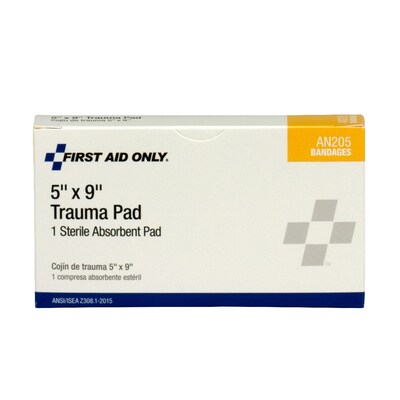 First Aid Only 5" Sterile Trauma Pad (AN205)