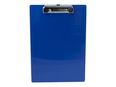 Saunders Recycled Plastic Clipboards, Letter Size, Red/Black/Blue, 3/Pack (22601)