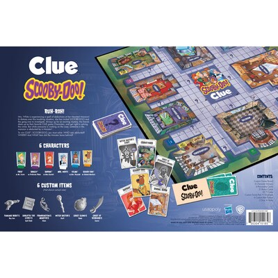 USAopoly CLUE®: Scooby-Doo Board Game, Ages 8+ (USACL010001)