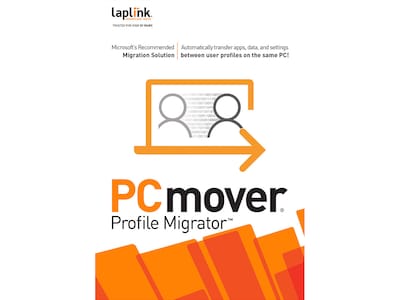 Laplink Software PCmover Profile Migrator for 1 User, Windows, Download (PAFGPCMS0B000P0RTDML)