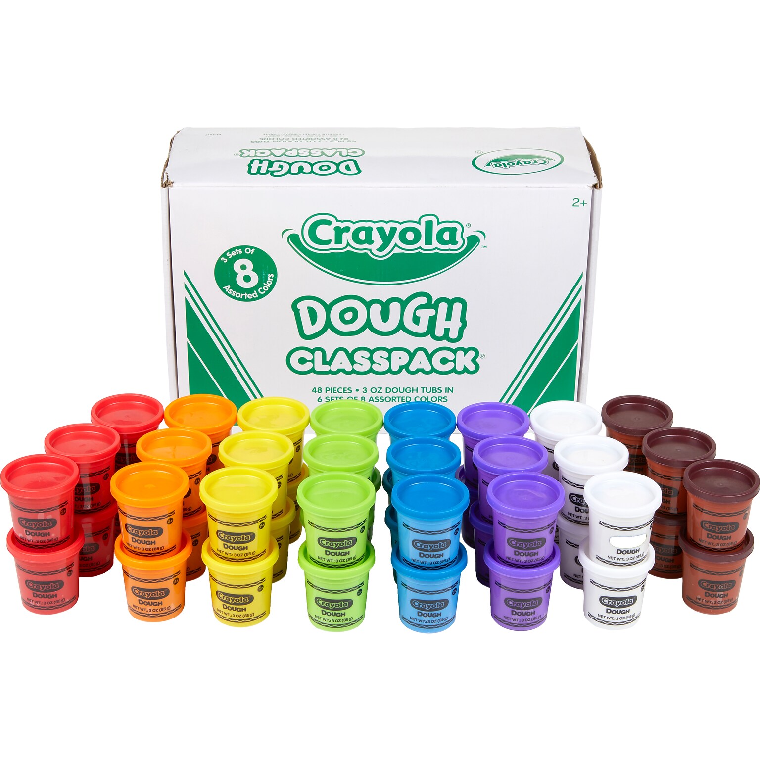 Crayola Molding Dough, Assorted Colors, 48/Box (57-0174)