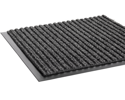 Crown Needle-Rib Wiper/Scraper Floor Mat 36 x 60 Gray (CWNNR0035GY)