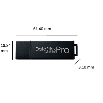 Centon DataStick Pro 64GB USB 2.0 Flash Drive (DSP64GB-001)