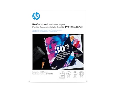 HP Professional Glossy Business Paper, 11 x 17, 150 Sheet/Pack (CG932A)