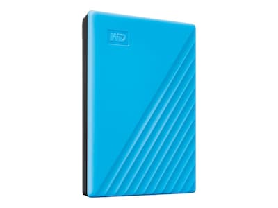 WD My Passport 2TB USB 3.2 Gen 1 External Hard Drive, Sky  (WDBYVG0020BBL-WESN) | Quill.com