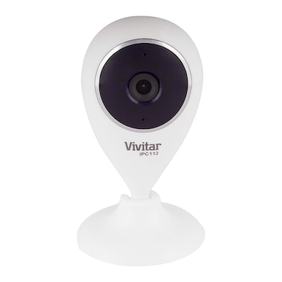 Vivitar Smart Security Indoor Wi-Fi Camera, White (IPC112G) | Quill.com