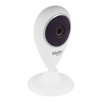 Vivitar Smart Security Indoor Wi-Fi Camera, White (IPC112G) | Quill.com