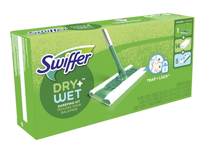 Swiffer Sweeper Dry+Wet Starter Kit , Multicolor (49947) | Quill.com