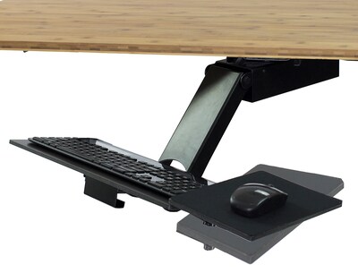 Uncaged Ergonomics Adjustable standing desk Keyboard Drawer, Black (KT2)