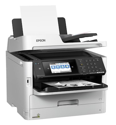 Epson WorkForce Pro WF-M5799 Wireless Black & White Inkjet All-In-One  Printer (C11CG04201) | Quill.com