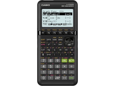 Casio FX-9750GIII Graphing Calculator, Black | Quill.com