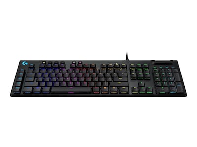 Logitech G815 LIGHTSYNC RGB Mechanical Gaming Keyboard - GL Tactile Wired,  Black (920-008984) | Quill.com