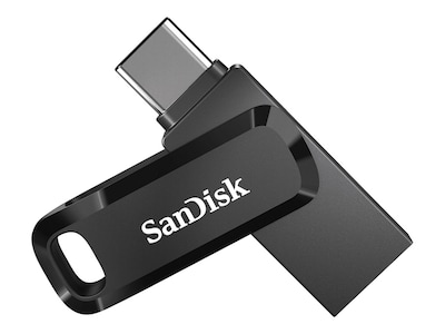 SanDisk Ultra Dual Go 256GB USB 3.1 Gen 1 / USB-C Flash Drive (SDDDC3-256G-A46)