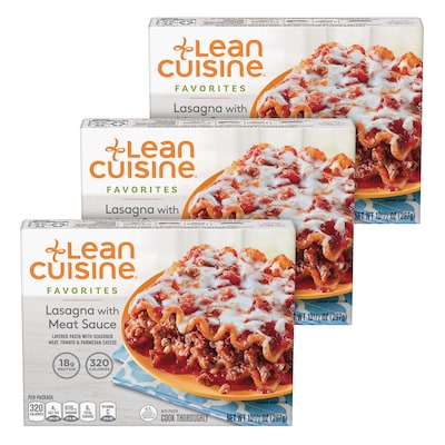 Lean Cuisine Favorites Lasagna with Meat Sauce, 3/Pack (166682) | Quill.com