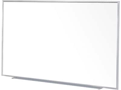 Ghent M1 Porcelain Dry-Erase Whiteboard, Aluminum Frame, 8' x 5' (M1P-58-4)