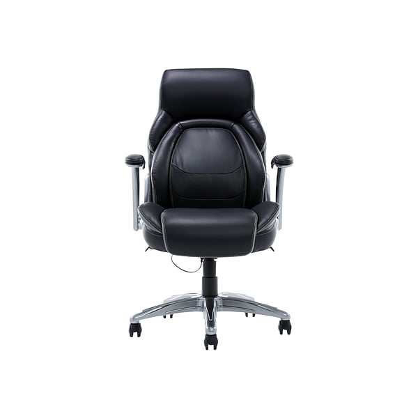 Dormeo Bonded Leather Manager Chair, Two Tone (60030) | Quill.com