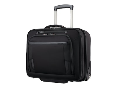 Samsonite Pro Mobile Office Laptop Upright Rolling Briefacase, Black Nylon (126363-1041)