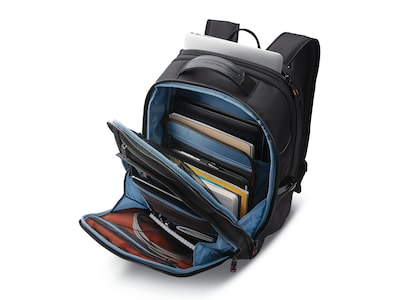 Samsonite Pro Standard Laptop Backpack, Black Nylon (126364-1041) |  Quill.com
