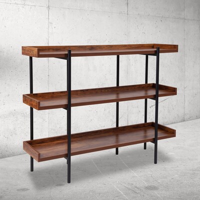 Flash Furniture HERCULES Series 18 Storage Shelf, Rustic (JN2542B3)