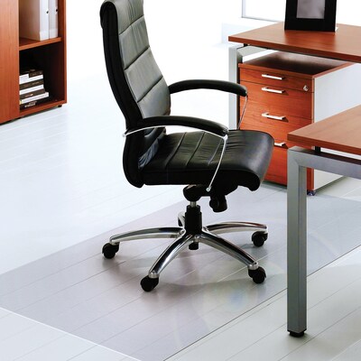 Floortex Ultimat XXL Hard Floor Chair Mat, 60" x 79", Clear Polycarbonate (1215020019ER)