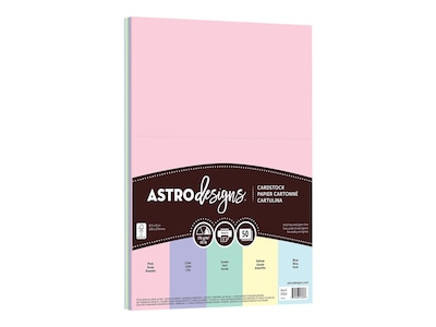 Astrobrights 65 lb. Cardstock Paper, 8.5 x 11, Classic Natural
