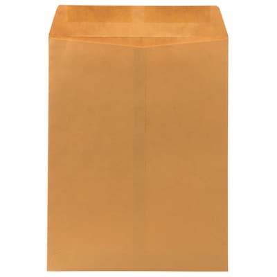 JAM PAPER 10 x 13 Kraft Open End Catalog Premium Envelopes, Manila, Bulk 250/Box (96268H)