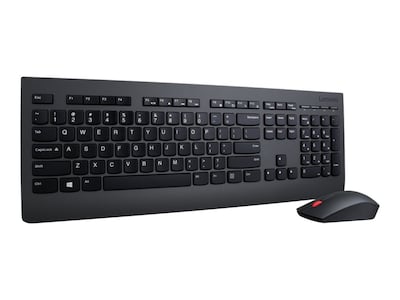 Lenovo Professional Combo Ergonomic Keyboard and Mouse, Black (4X30H56796)