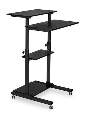 Mount-It! 28W Adjustable Steel Standing Desk, Black (MI-7940)