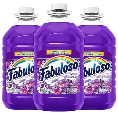 Fabuloso All Purpose Cleaner, Lavender, 169 Fl. oz., 3/Carton (153122) |  Quill.com