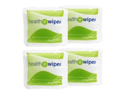 Petra HealthEWipes Sanitizing Wipes, 1000 Wipes, 4/Carton (MC7090)