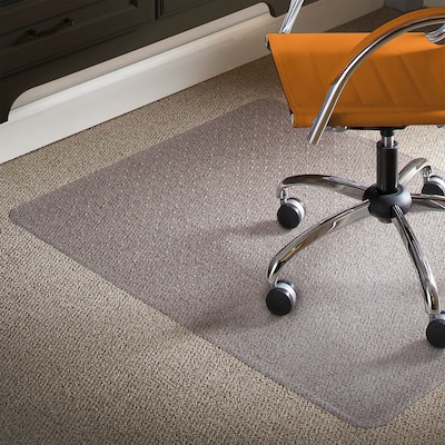 ES Robbins Natural Origins 36" x 48'' Chair Mat for Low Pile Carpet, Biopolymer (ESR141028)