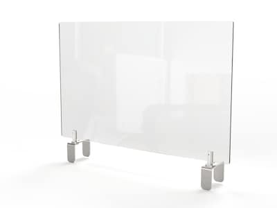 Ghent Clamp 18 x 36 Acrylic Non-Tackable Panel Extender, Clear (PEC1836-A)